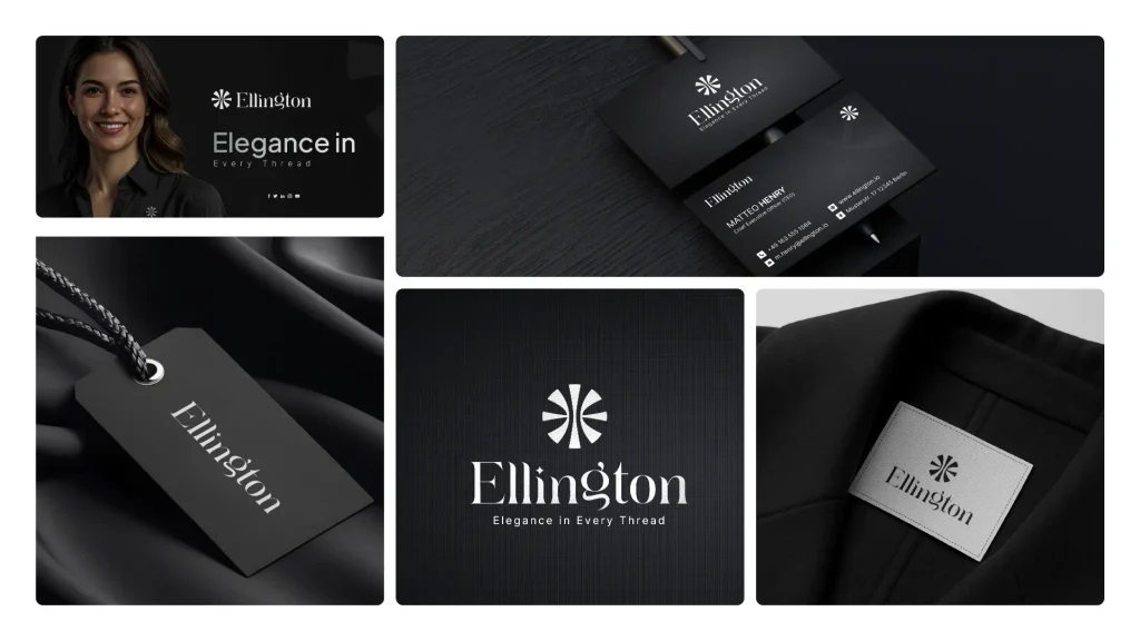 Ellington clothing branding